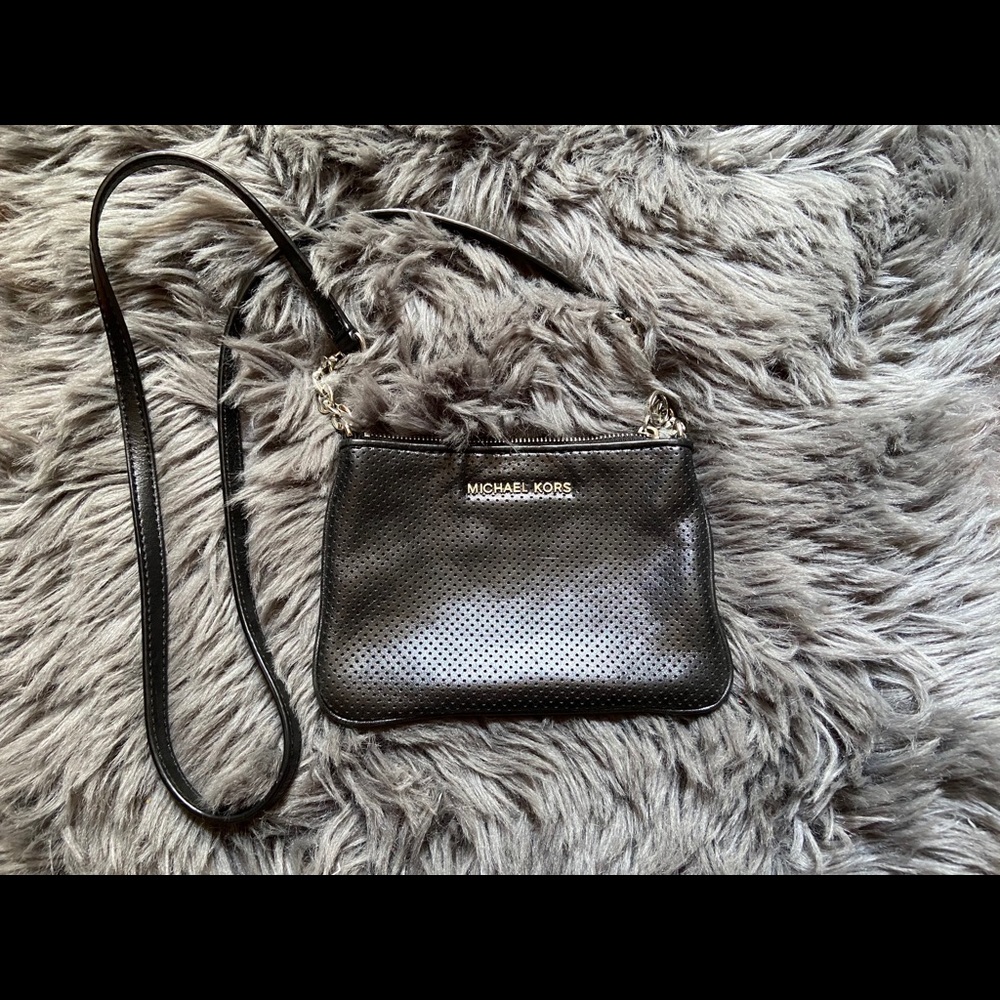 Michael Kors Perforated Leather Bag
